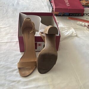 Merona Beige Heeled Sandals